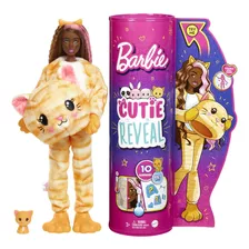 Barbie Doll, Cutie Revele Kitty Plush Disfraz Doll Con 10 So