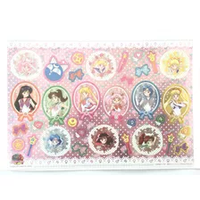 Sailor Moon 20th Aniversary Edition Stickers Set Bandai.