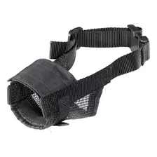 Bozal Clásico Muzzle Net Para Perros Pequeños, Color Negro Ferplast, Talla Pequeña