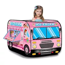 Ice Cream Truck Princess Pink Pop Up Play Carpa Plegable Ind