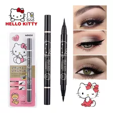 Lápiz Delineador Ojos Doble Fino Y Grueso Hello Kitty