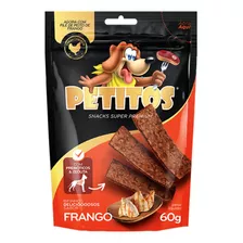 Petitos 60g - Petiscos Super Premium Para Cães Sabor Frango