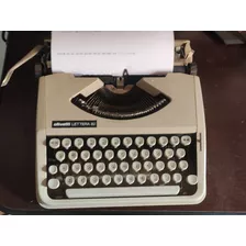 Máquina Datilografia Olivetti Lettera 82 Colecionador 