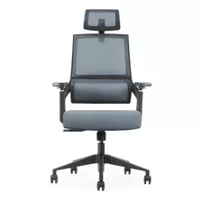 Silla Ergonomica Gerencial Modelo Sparta Dark Grey _ Decorpl