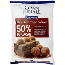 Chocolate Em Pó Gran Finale Cacau 50% 1kg - Fleischmann