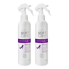 Combo 2 Soft Care Hydra-t Spray Hidratante Pet Society 240ml