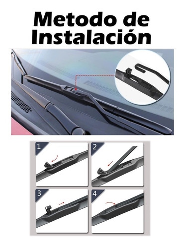 Plumas Limpiaparabrisas Hybrid Honda Accord 2004 2005 2006 Foto 5