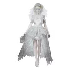 Halloween Vampiro Horror Ghost Bridal Fiesta Cosplay Ropa