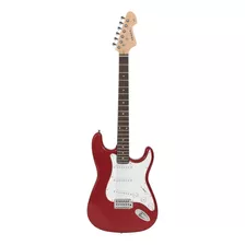 Guitarra Elétrica Vogga Vcg601 De Madeira Maciça Red Com Diapasão De Bordo