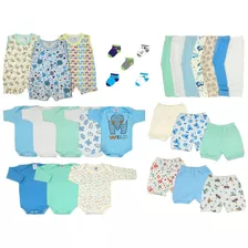 Kit 30 Peças Maternidade Roupa De Bebê - Menina Ou Menino