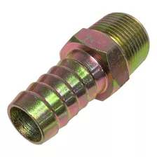 Espigão Aço Fixo Metal Macho Rosca 3/4 X Mangueira 3/4 1un