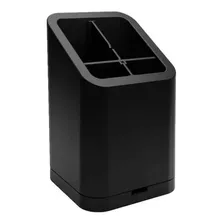 Escurridor Cubiertos Organizador Cocina Baño Desmontable Color Negro