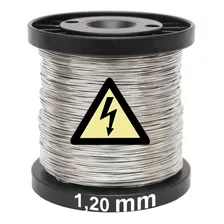 Arame Inox 1,20mm Para Cercas Elétricas Rolo Carretel Bobina