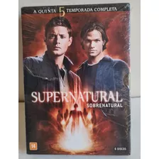 Dvd Box Supernatural Quinta Temporada Completa