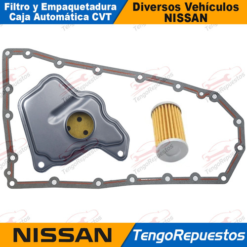 Filtro Empaquetadu Caja Aut Cvt Nissan Xtrail Qashqai Altima Foto 4