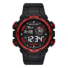 Reloj Hombre Skechers Burbank Pol3 Color De La Correa Negro