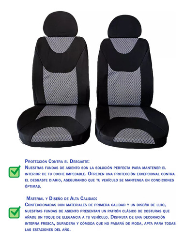 Honda Civic Sedan 2006-2010 11 Pzs Fundas De Asiento De Tela Foto 7