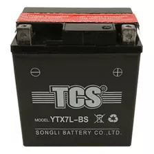 Batería Moto Tcs 6 Amp (- +) Ytx7-bs