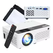 Proyector Led Tmy 9500 Lm 1080p Fhd Hdmi Con Altavoz + Telon