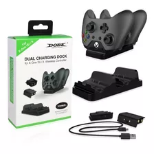 Carga Y Juega Base Cargadora Doble Para Controles Xbox