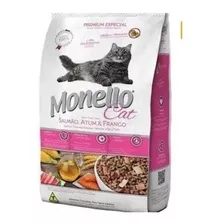 Monello Cat Salmon, Atun Y Pollo 7kg 