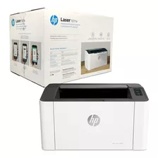 Impressora Hp Laserjet 107w Laser Mono Com Wi-fi 4zb78a