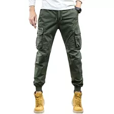 Pantalón Casual Cargo Streetwear Para Hombre, Juvenil, Vital