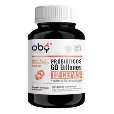 Multi Probioticos 60 Billones De 12 Cepas Y Prebioticos Oby