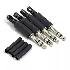 Conector Estéreo Ancable De 14 Pulgadas, Paquete De 4 Unidad