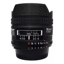 Lente Nikon Af Fisheye-nikkor 16mm F/2.8d