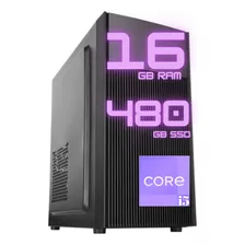  Cpu Computador Torre Core I5 3.20ghz 3ºgen 16gb Ssd 480gb