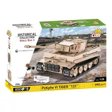 Tanque De Guerra Alemão Pzkpfw Vi Tiger 131 - 850 Peças Cobi