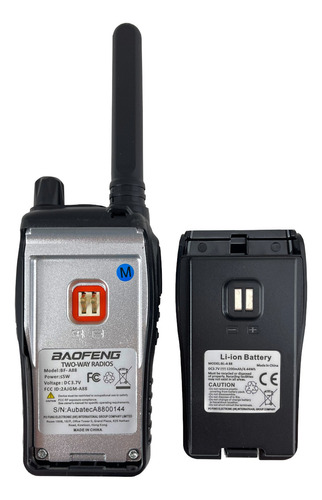 4 Radios Aubatec By Baofeng Bf-888a Uhf Frs Gmrs Foto 5