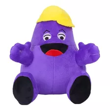 Mueca Morada Con Sombrero, Monstruo De Peluche Color Purple Hooded Monster 22cm135g