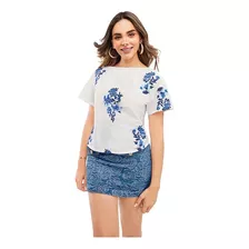 Blusa Casual Mujer Blanco 912-21