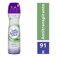 Lady Speed Stick Desodorante En Spray Derma Aloe 91g