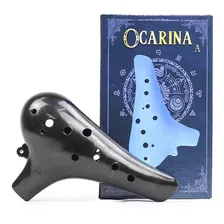 Flauta Ocarina Standard Abs 12 Furos C Dó Cores Variadas