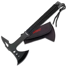 Mtech **** Mt-axe8b Camping Axe, Negro De Acero Inoxidable, 