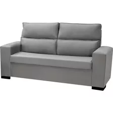 Sillon De Living Sofa 3 Cuerpos Bali Tela Suede