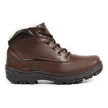 Bota Frio Inverno Masculina Forrada Com Lã