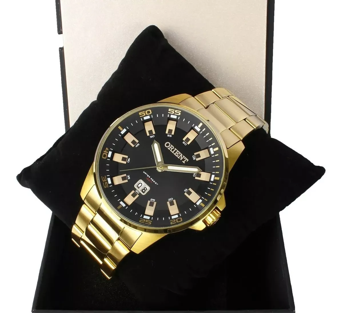Relógio Orient Masculino Mgss1218 P1kx Analógico Oficial 