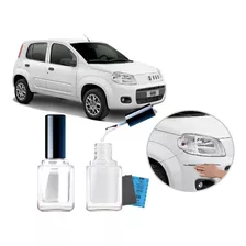 Tinta Tira Risco Automotivo Cor Carro Fiat Uno Way Vivace 2011 2012 2013 2014 2015 2016 Uno Drive Branco Banchisa