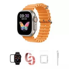 Relógio Smartwatch Hw68 Mini+ Super Kit Caneta Touch 3 Em 1