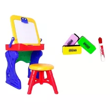 Mesa Escritorio Pupitre Tablero Infantil Silla Niña Boy Toys