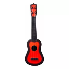 Guitarra De Juguete Infantil De 4 Cuerdas 40cm