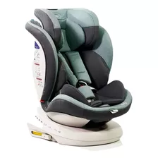 Butaca Con Isofix Kiddy Para Auto Bebe Volta Gira De 0 A 36 Color Verde