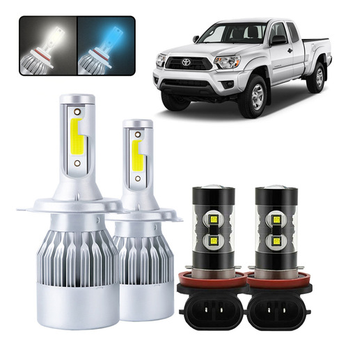 Kit De Focos Led H9 H11 Para Toyota Tacoma 2016-2020 Toyota Tacoma