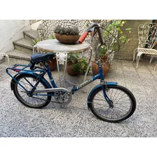 Bicicleta Plegable Antigua Legnano De Coleccion 