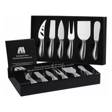 Premium 6-piece Cheese Knife Set Mh Zone Complete Stainle