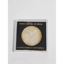 20 Cruzeiros 1972 Prata Fc Sesquicentenário Independência!